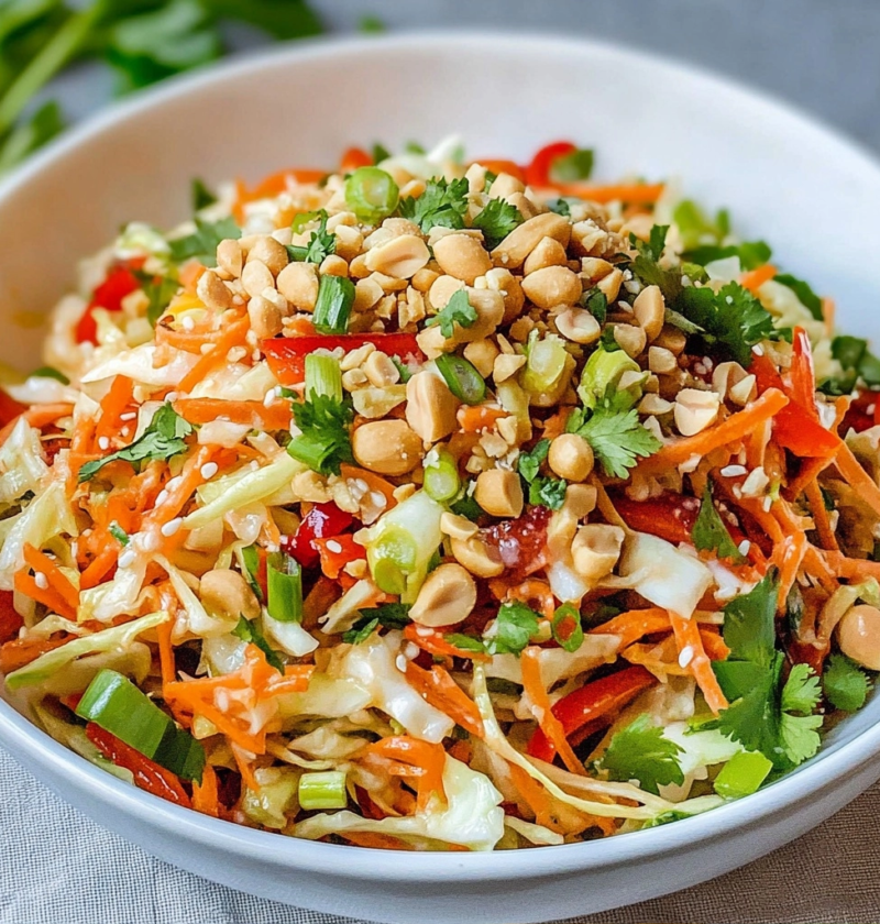 Thai Peanut Salad Is The Perfect Fresh Lunch Option Today 10 Thai Peanut Salad Is The Perfect Fresh Lunch Option Today
