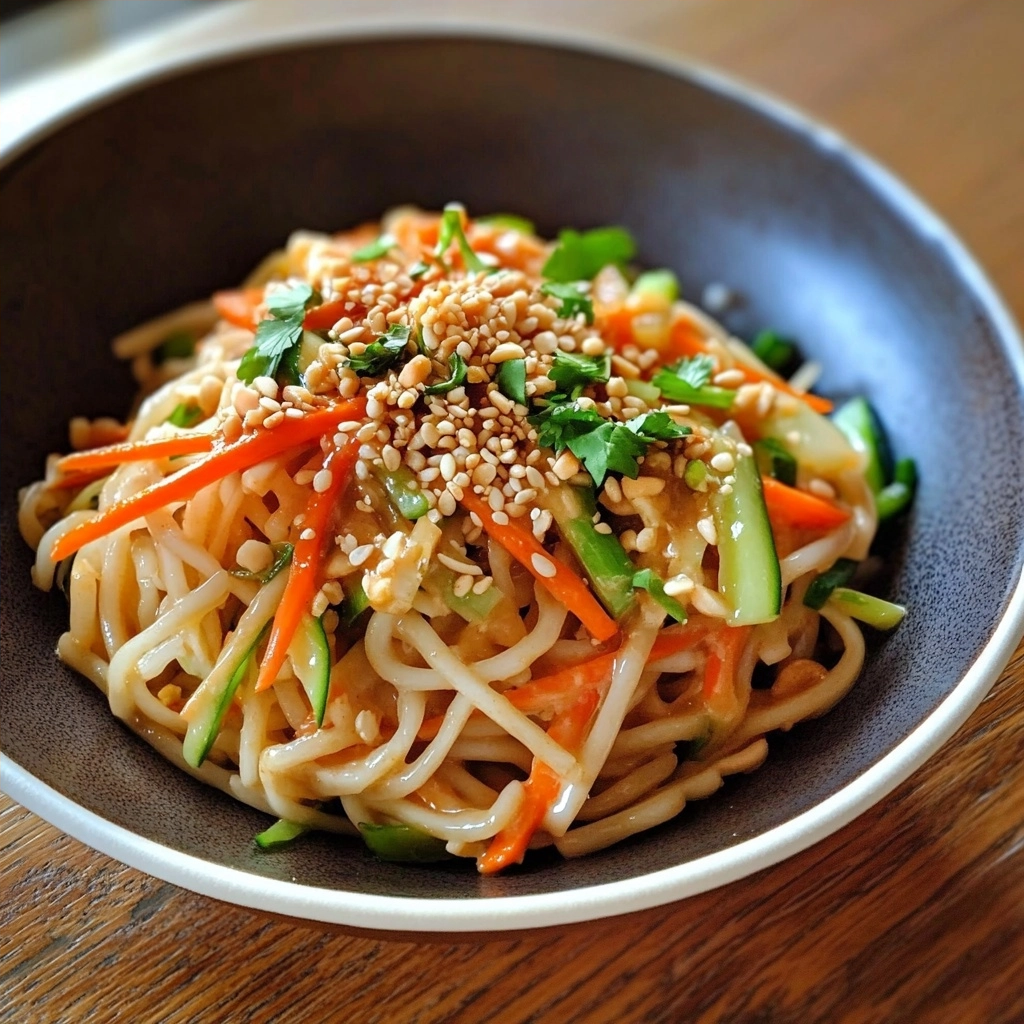 Cold Sesame Noodles Recipe for Quick Summer Dinners 2 Cold Sesame Noodles Recipe for Quick Summer Dinners