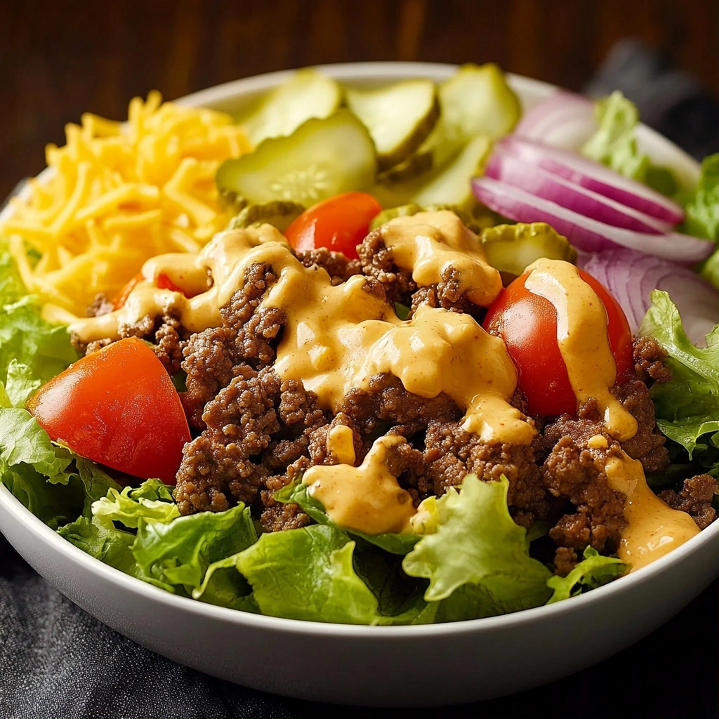Big Mac Salad Recipe for Healthy Low Carb Family Dinners 2 Big Mac Salad Recipe for Healthy Low Carb Family Dinners