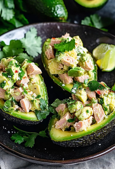 Avocado Tuna Salad Boats Perfect For Summer Lunch Ideas