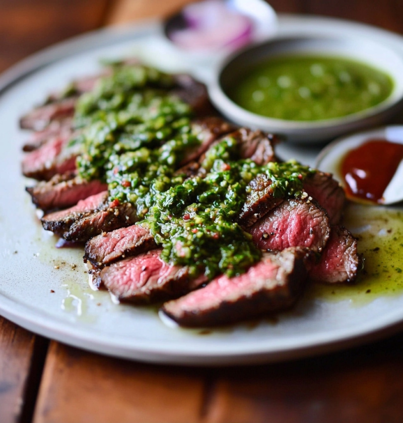 Flank Steak with Chimichurri Easy Dinner Recipe 7 Flank Steak with Chimichurri Easy Dinner Recipe