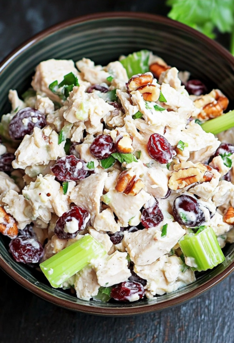 Chicken Salad Recipe with Grapes