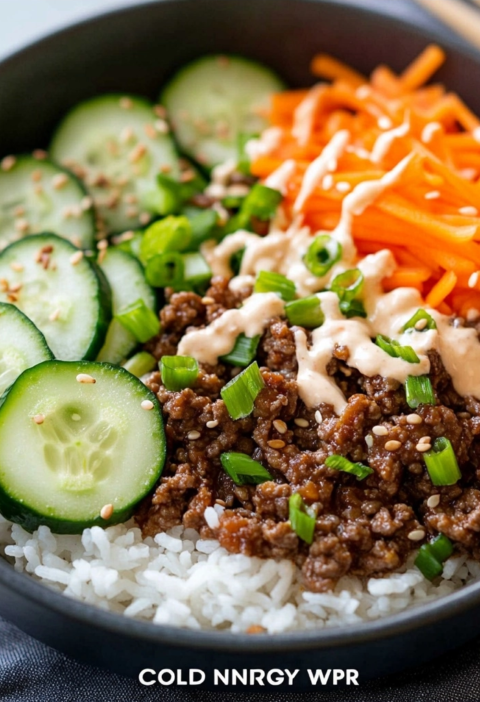 Korean Beef Cucumber Bowls Recipe for Fast Family Dinners