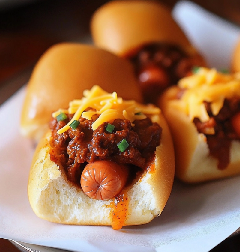 Quick Chili Cheese Dog Sliders Recipe for Family 1 Quick Chili Cheese Dog Sliders Recipe for Family