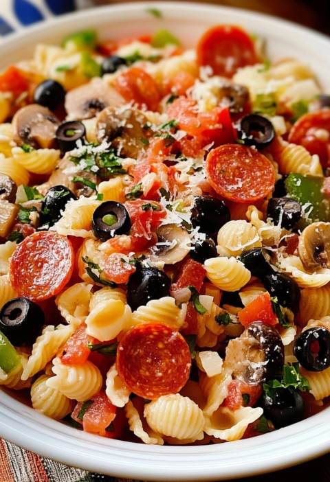 Pizza Pasta Salad