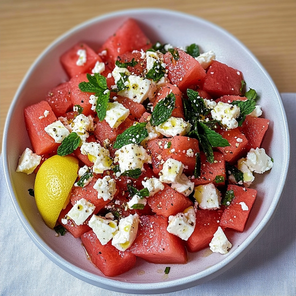 Watermelon Feta Mint Salad: The Ultimate Refreshing Summer Side 2 Watermelon Feta Mint Salad: The Ultimate Refreshing Summer Side