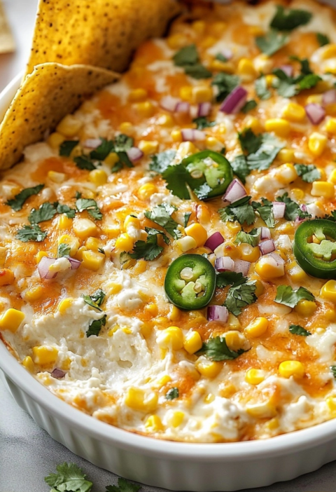 Easy Mexican Street Corn Dip Recipe