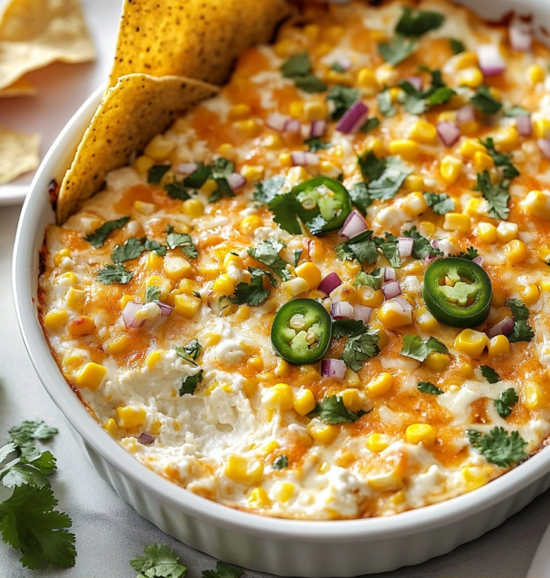 Easy Mexican Street Corn Dip Recipe